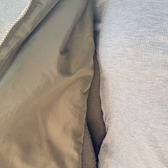 Motherhood Maternity, Quilted Lightweight Zip Up Jacket, Women's Medium, Green - Picture 11 of 12